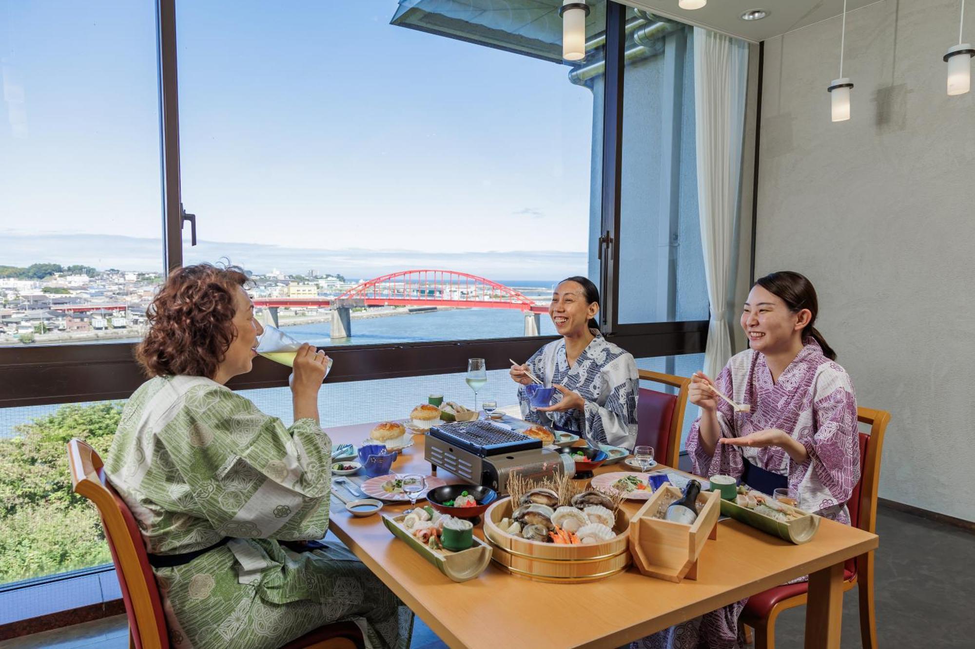 Kamenoi Hotel Oarai Eksteriør billede
